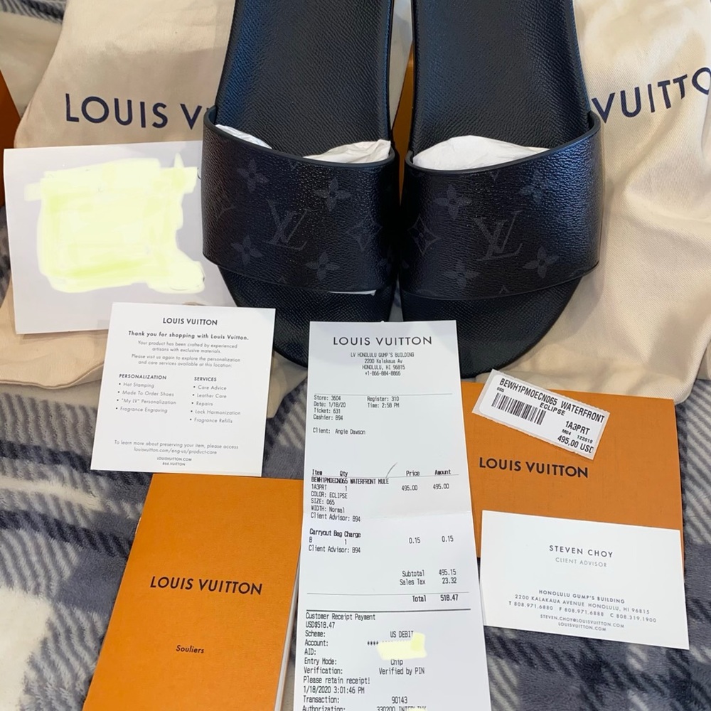 Louis Vuitton Waterfront Mules